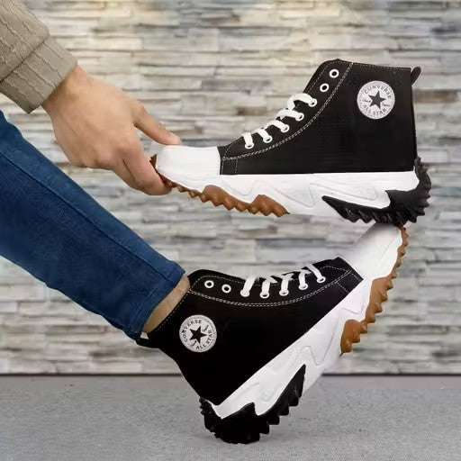 Black Trending Boot Sneaker for Men and Boy&