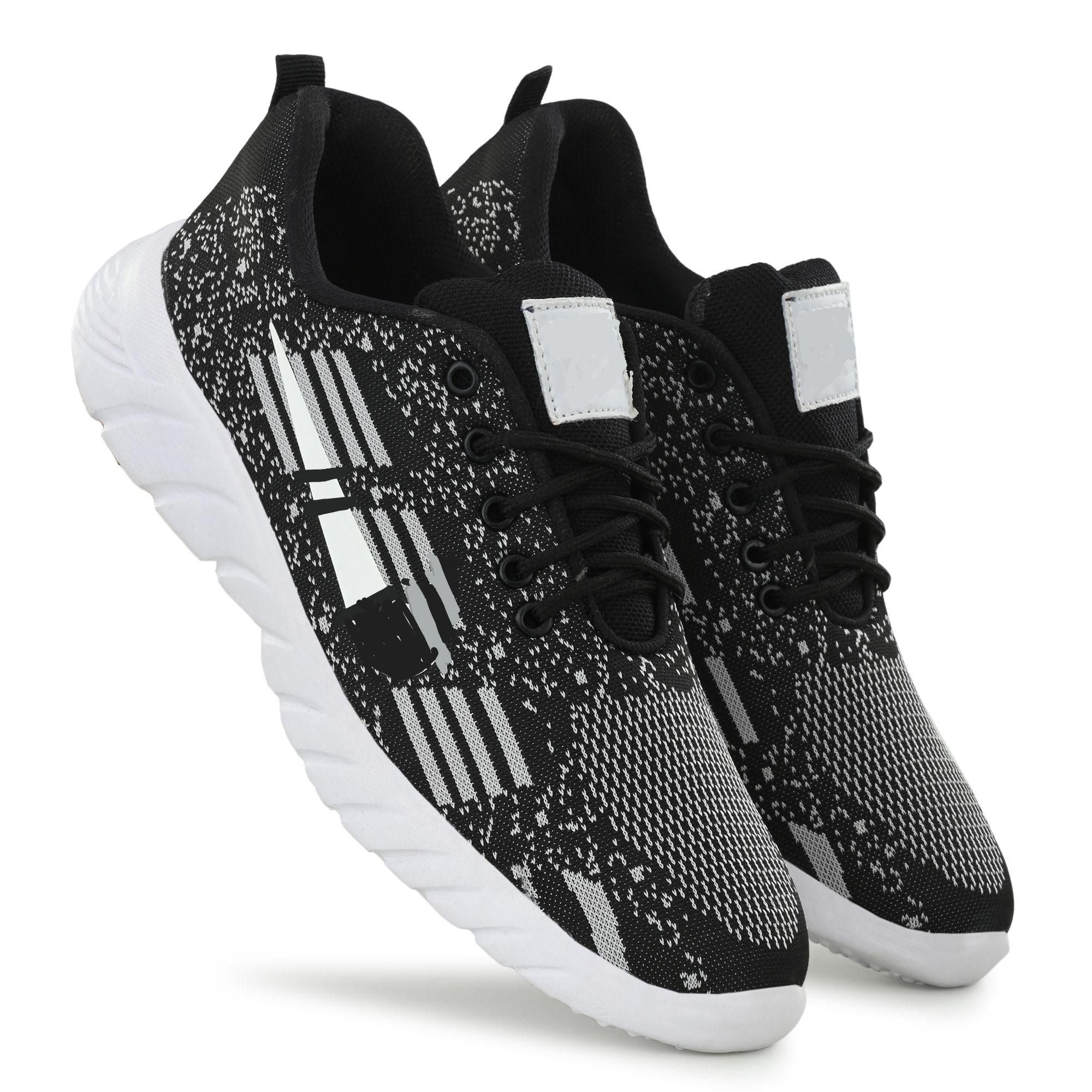 Airbell Black Mesh | Lightweight | Premium | Comfort | Summer & Winter Trendy |Casual Sneakers for Men&