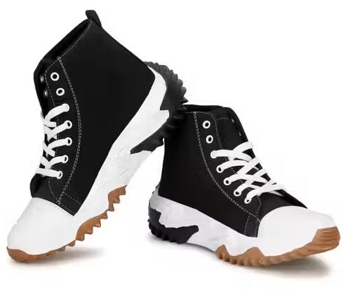 Black Trending Boot Sneaker for Men and Boy&