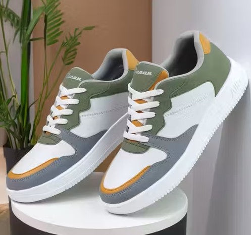 Bacan Trendy Multicolored Casual Sneakers For Men