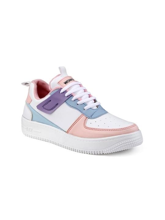 Mr wonker Women Multicoloured Colourblocked High-Top Sneakers