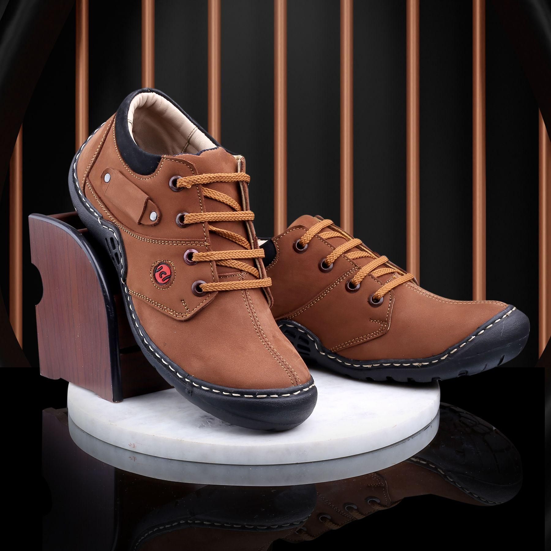 Imcolus Stylish Leather Shoes For Men