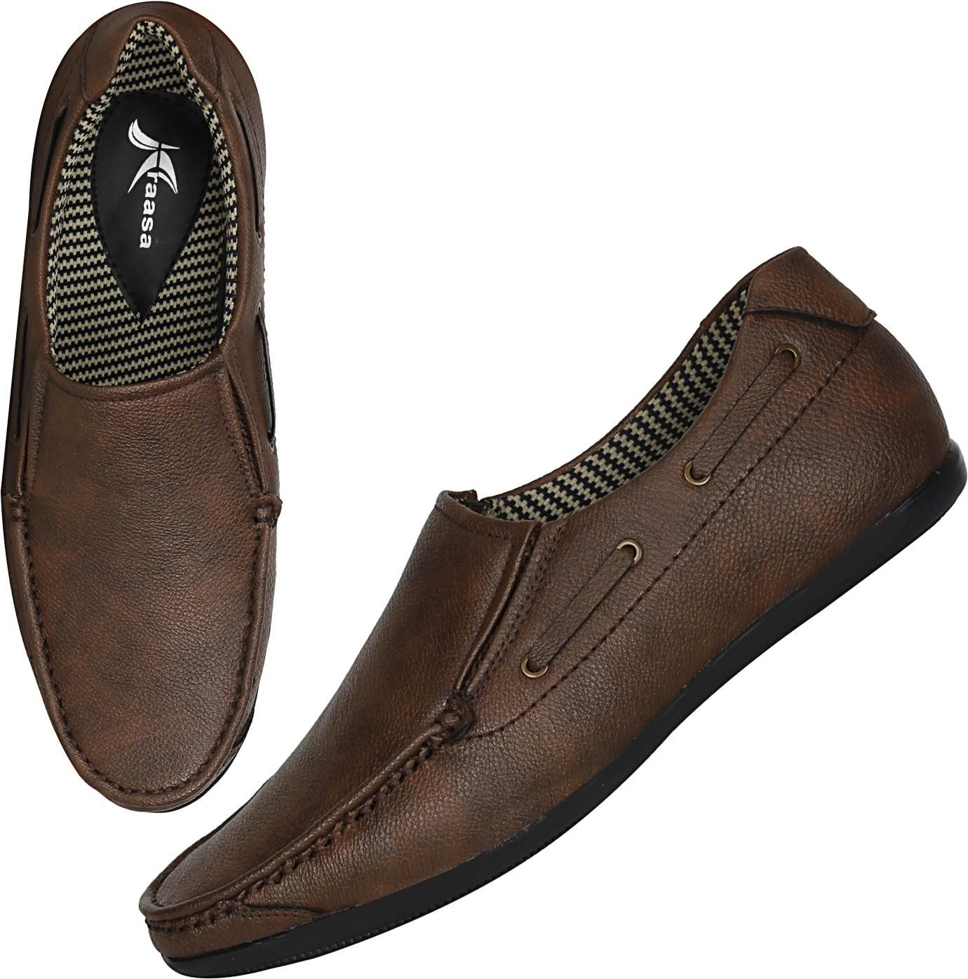 Kraasa Trendy Mens Synthetic Leather Loafers