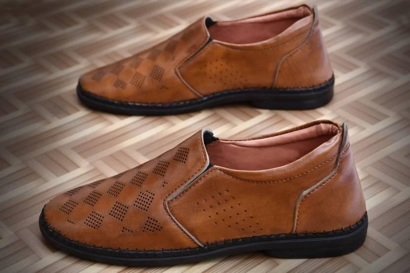 Synthetic Casual Loafers For Men