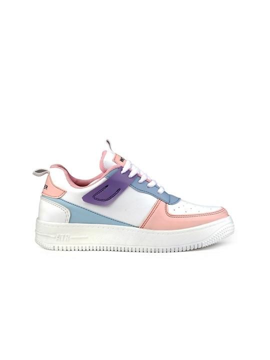 Mr wonker Women Multicoloured Colourblocked High-Top Sneakers