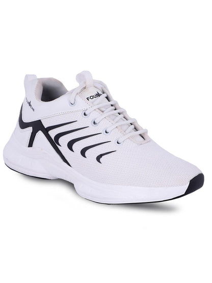 Rvy Men Black Lace-up Sport Shoes