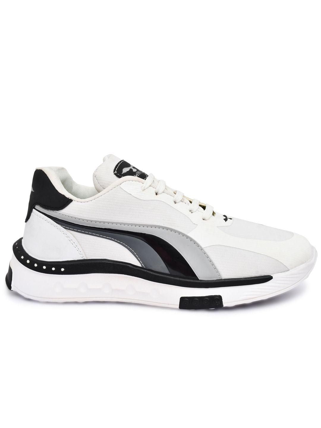 WIN9 Men Lightweight Trendy Walking Sneaker (White)