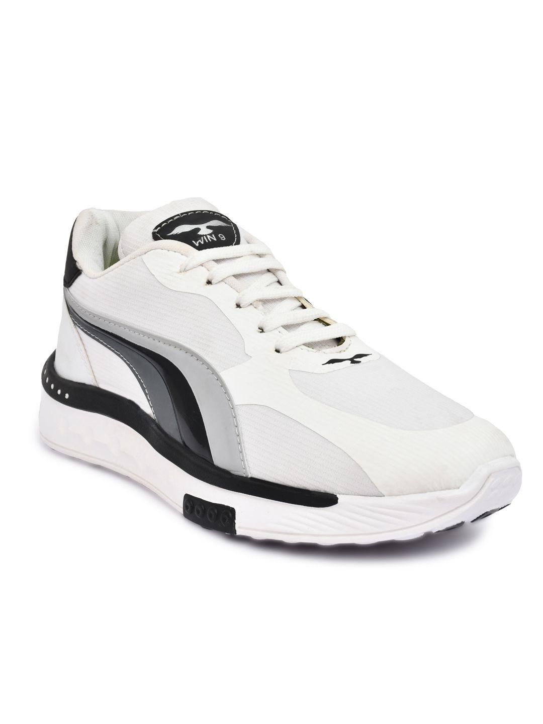 WIN9 Men Lightweight Trendy Walking Sneaker (White)